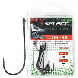 Гачок Select JH-30 #2 (7 шт / уп), Номер гачка, №: 2, фото 